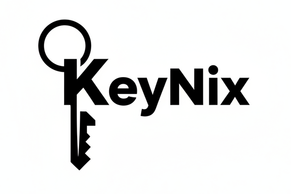 KeyNix Logo - K ca breloc